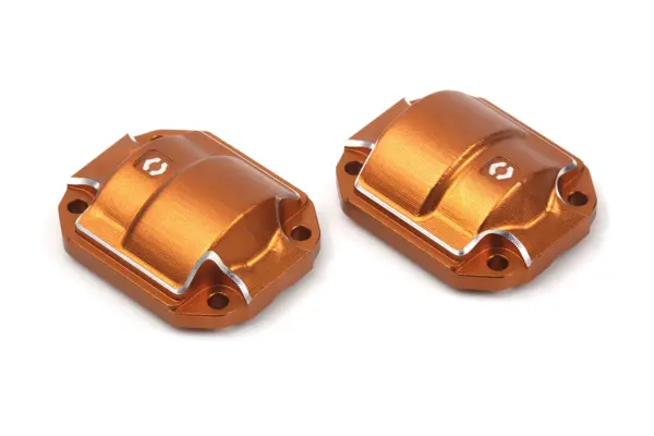 HPI Racing Aluminum Diff Cover (Orange/2pcs)