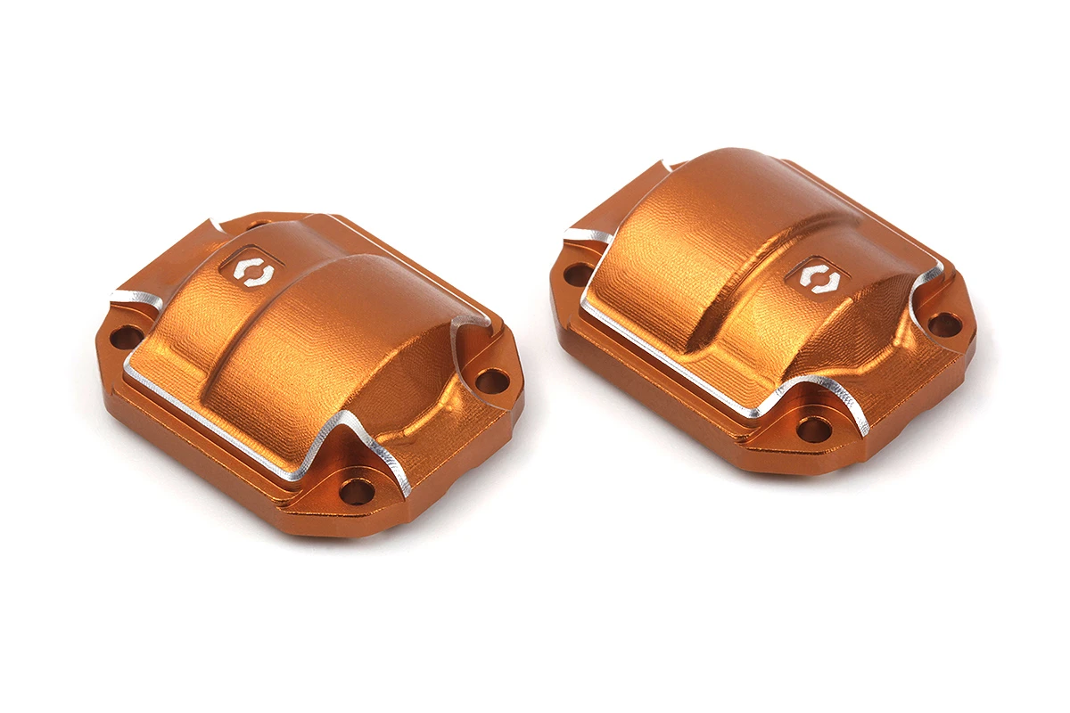 HPI Racing Aluminum Diff Cover (Orange/2pcs)