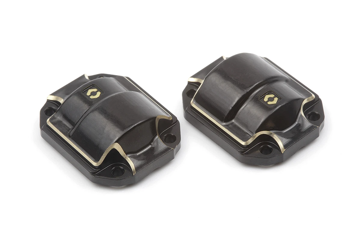 HPI Racing Brass Diff Cover (Black/2pcs)