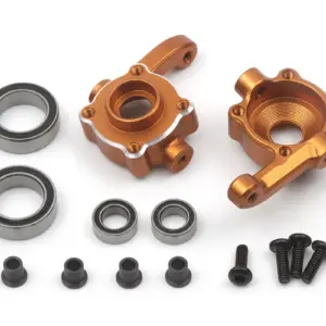 HPI Racing Aluminum Steering Spindle Set (Orange)
