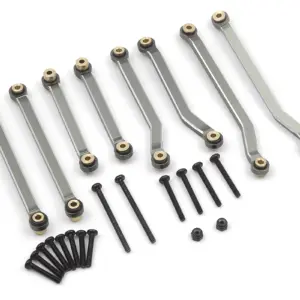 HPI Racing Aluminum Suspension Link Set (Gunmetal) (Venture18)