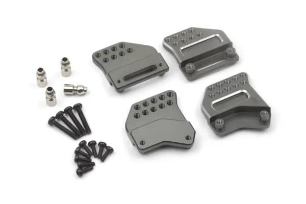 HPI Racing Aluminum Shock Tower Set (Gunmetal)