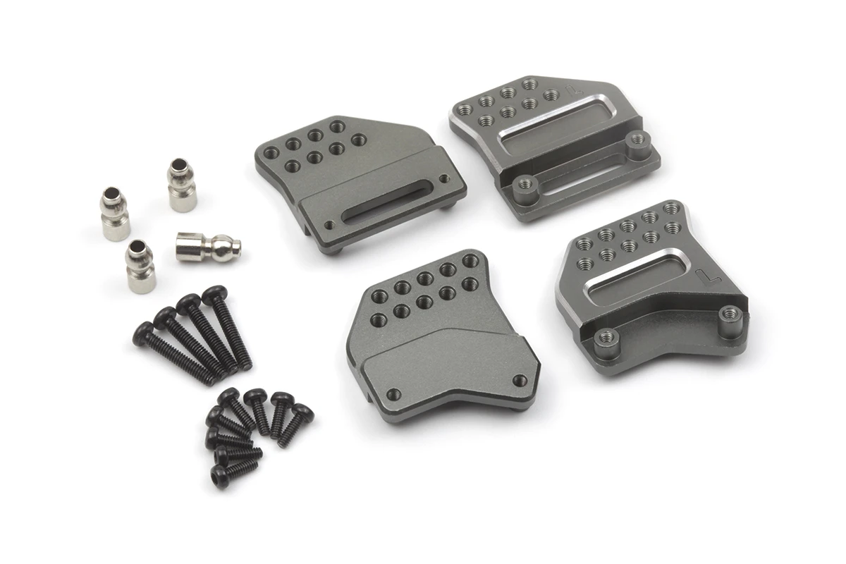 HPI Racing Aluminum Shock Tower Set (Gunmetal)