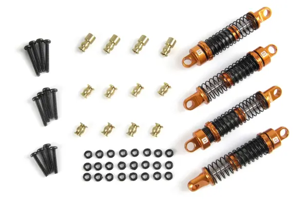 HPI Racing Aluminum Oil-Filled Shock Set (Assembled/4pcs)