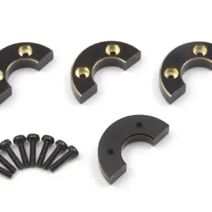 HPI Racing Steering Block Weight Set (Brass/4pcs)