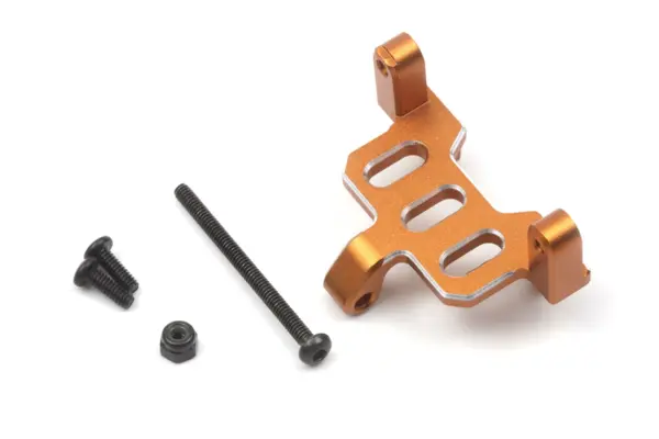 HPI Racing Aluminum Steering Servo Mount (Orange)