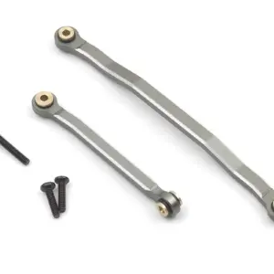 HPI Racing Aluminum Steering Link Set (Gunmetal)