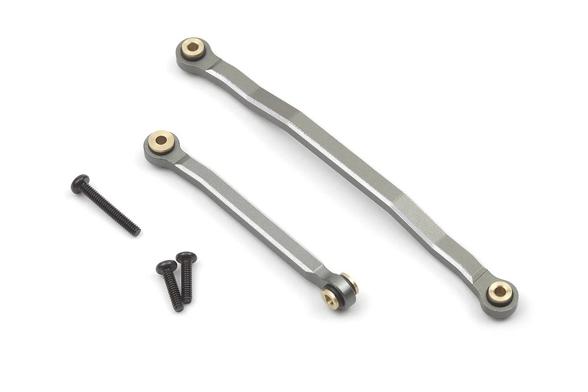HPI Racing Aluminum Steering Link Set (Gunmetal)