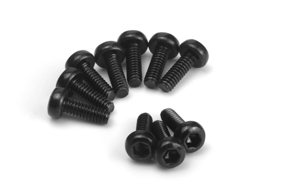 HPI Racing Button Head Screw M1.7x5mm (Hex Socket/10pcs) – view 2