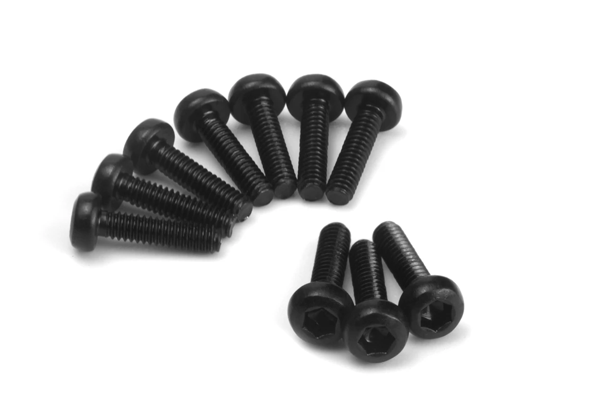 HPI Racing Button Head Screw M1.7x7mm (Hex Socket/10pcs) – view 2
