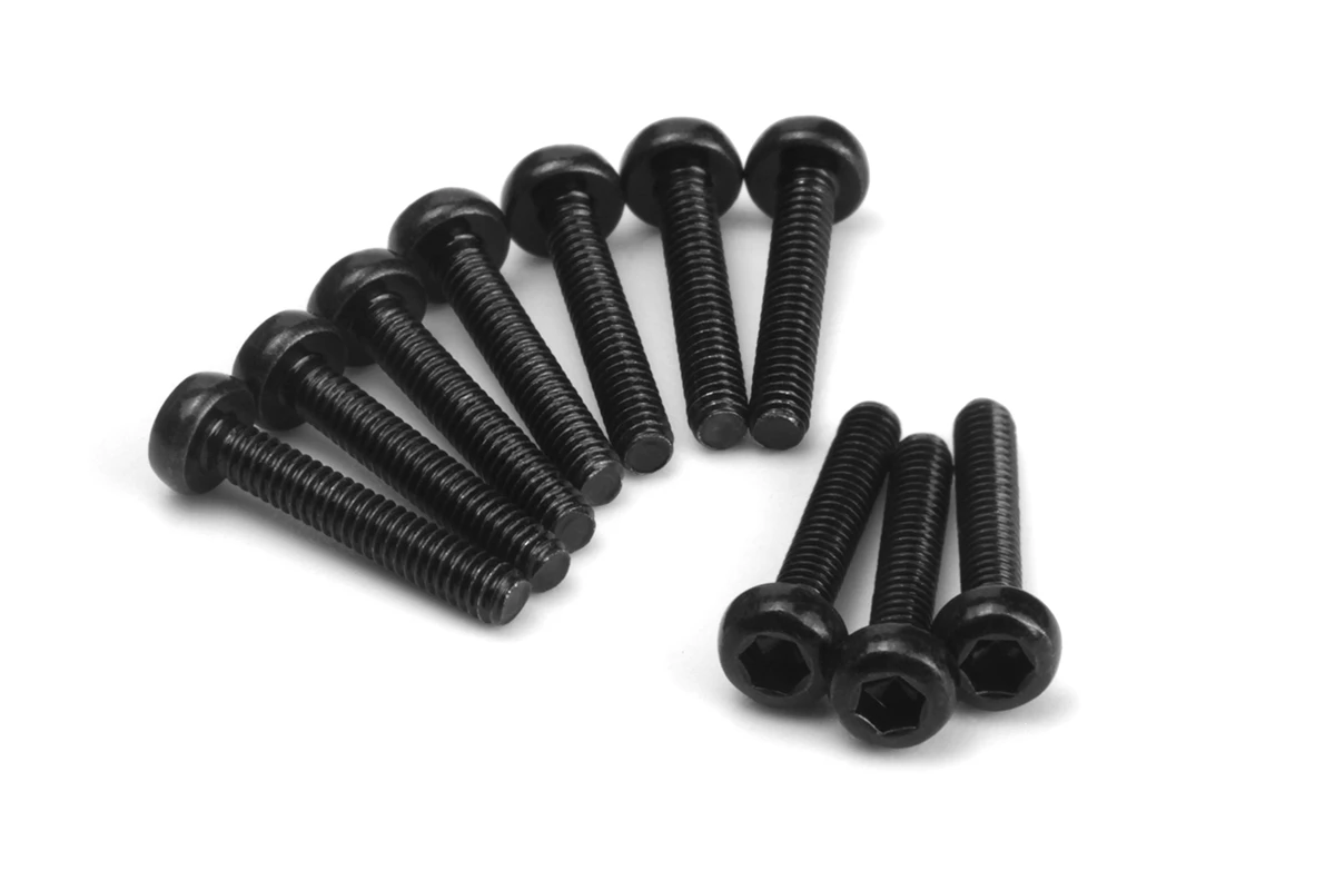 HPI Racing Button Head Screw M1.7x10mm (Hex Socket/10pcs) – view 2
