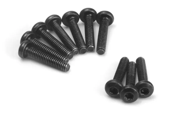 HPI Racing Button Head Screw M2x10mm (Hex Socket/10pcs)
