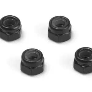 HPI Racing Lock Nut M2.5 (Black/4pcs)