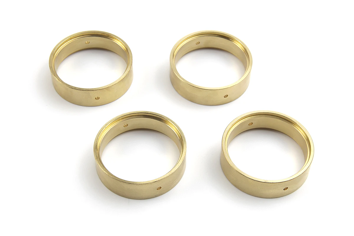 HPI Racing Wheel Weight Set 1.3in (Brass/4pcs)