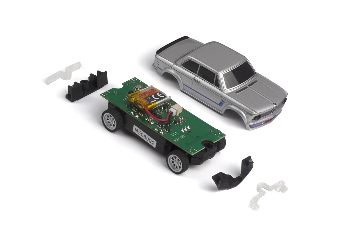 HPI Racing Nano-TTR BMW 2002 Turbo - Silver – RC Drift Car