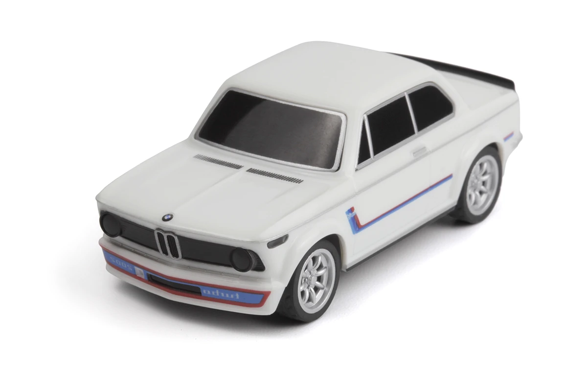 HPI Racing Nano-TTR BMW 2002 Turbo - White - Car Only – RC Drift Car – view 3