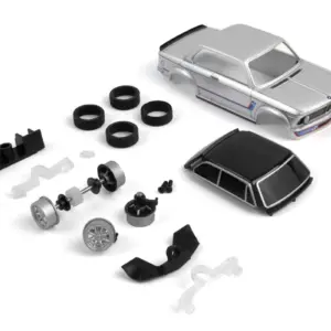 HPI Racing Nano-TTR BMW 2002 Turbo - Silver - Painted Body