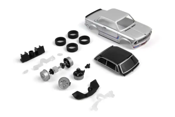 HPI Racing Nano-TTR BMW 2002 Turbo - Silver - Painted Body