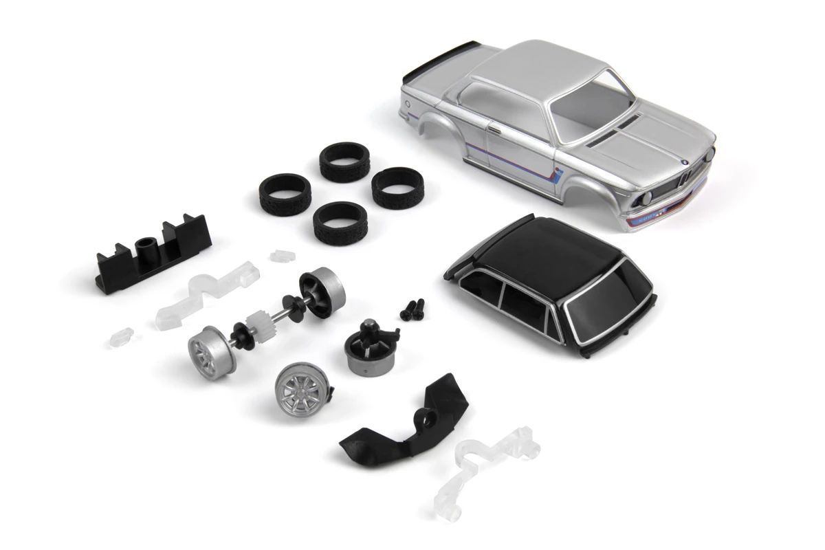 HPI Racing Nano-TTR BMW 2002 Turbo - Silver - Painted Body