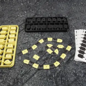 HPI Racing Nano-TTR Curb Set - Black and Yellow