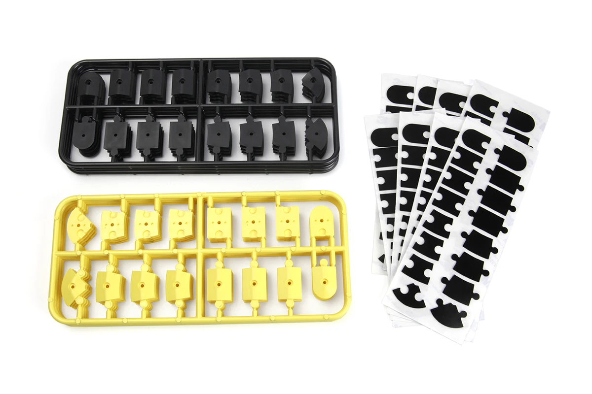 HPI Racing Nano-TTR Curb Set - Black and Yellow – view 3