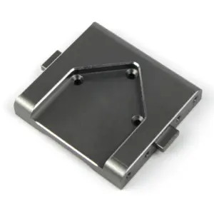 HPI Racing Aluminum Center Skid Plate (Gunmetal)