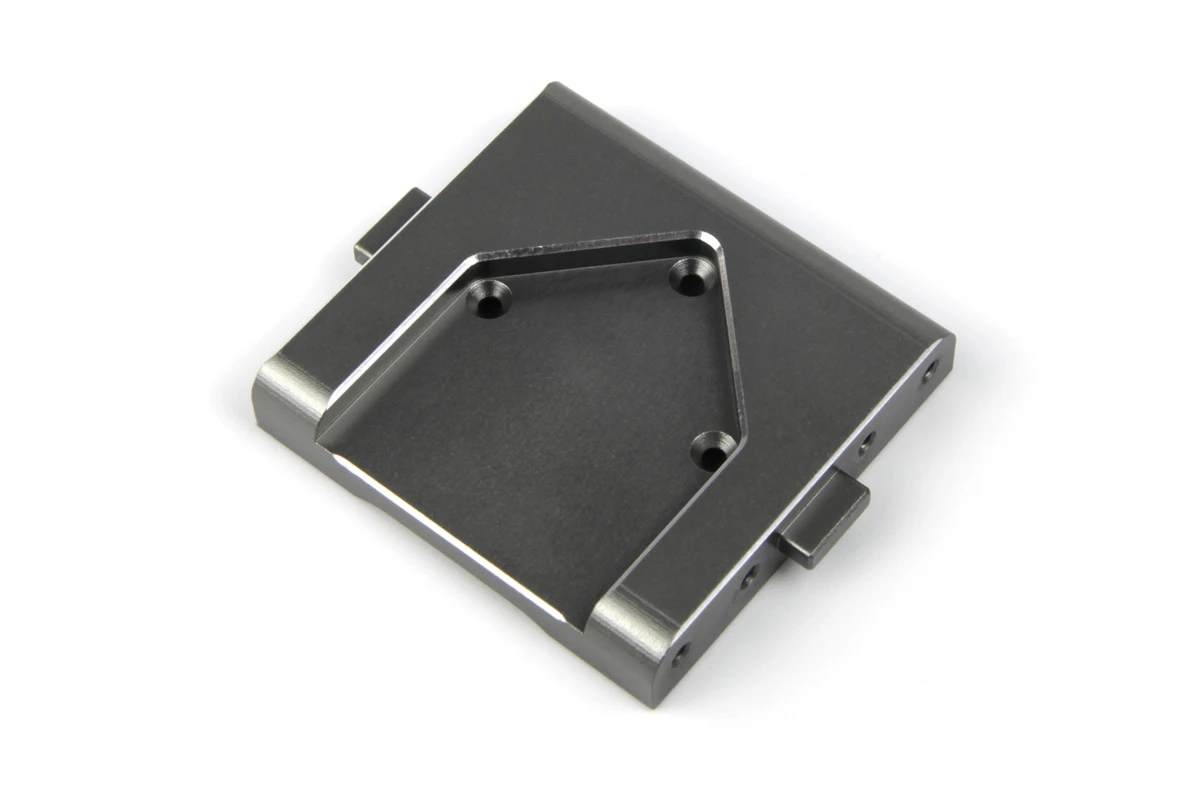 HPI Racing Aluminum Center Skid Plate (Gunmetal)