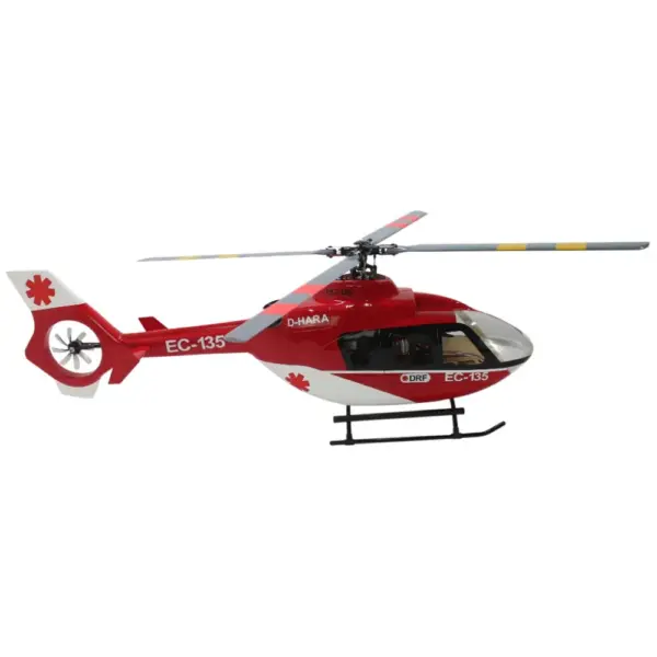 FLISHRC EC135 (Red Painting) RTF FL500 V2 500 Class/Size Scale RC Helicopter