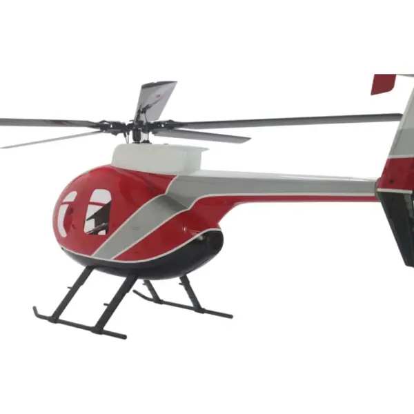 FLISHRC MD500E G-jive (Police Red Painting) RTF FL500 V2 500 Class/Size Scale RC Helicopter