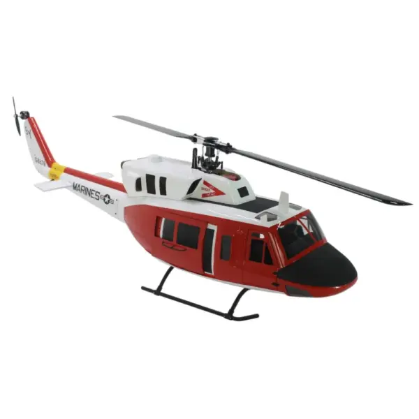 FLISHRC UH-1N Bell 212 Twin Huey (Rescue painting) RTF FL500 V2 500-Class/Size Scale RC Helicopter
