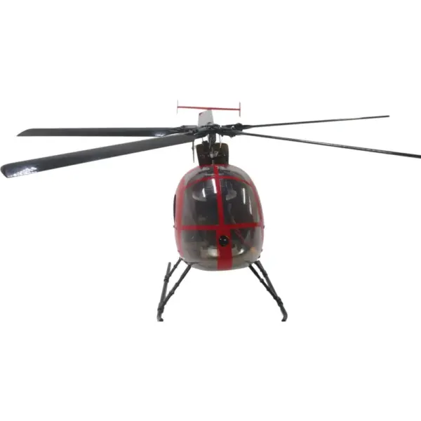 FLISHRC MD500E G-jive (Police Red Painting) RTF FL500 V2 500 Class/Size Scale RC Helicopter