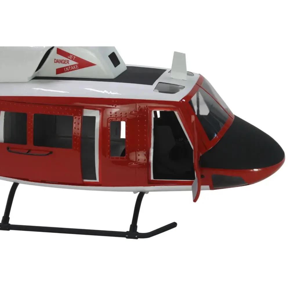 FLISHRC UH-1N Bell 212 Twin Huey (Rescue painting) RTF FL500 V2 500-Class/Size Scale RC Helicopter – view 4