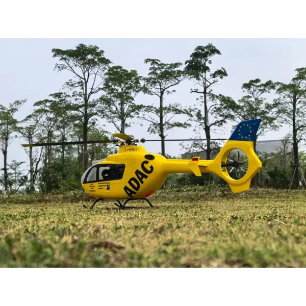 FLISHRC EC135 (Yellow painting) RTF FL500 V2 500 Class/Size Scale RC Helicopter