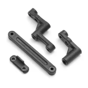 BLACKZON Steering Bushes + Ackerman Plate