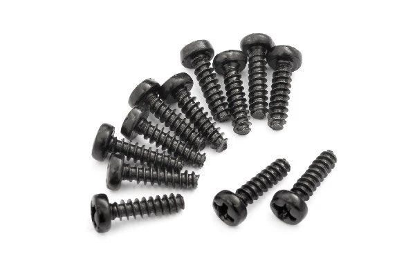 BLACKZON Pan Head Self Tapping Screws PBHO2.6*10mm