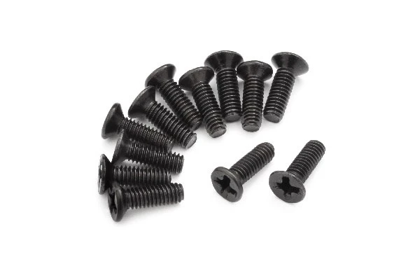 BLACKZON Countersunk Screws KM2.5*8