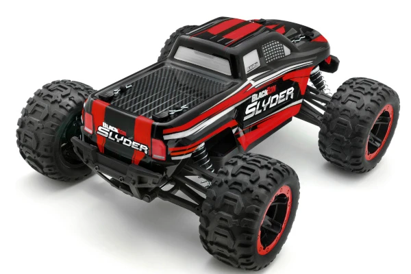 BLACKZON Slyder MT 1/16 4WD Electric Monster Truck - Red
