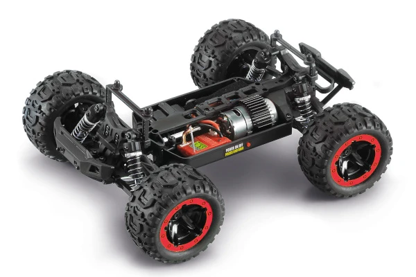 BLACKZON Slyder MT 1/16 4WD Electric Monster Truck - Red