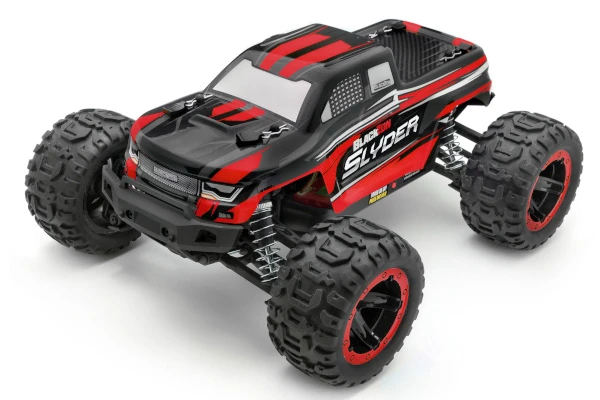 BLACKZON Slyder MT 1/16 4WD Electric Monster Truck - Red