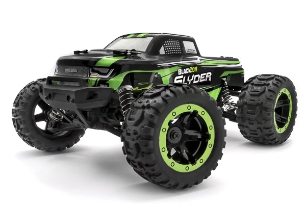 BLACKZON Slyder MT 1/16 4WD Electric Monster Truck - Green