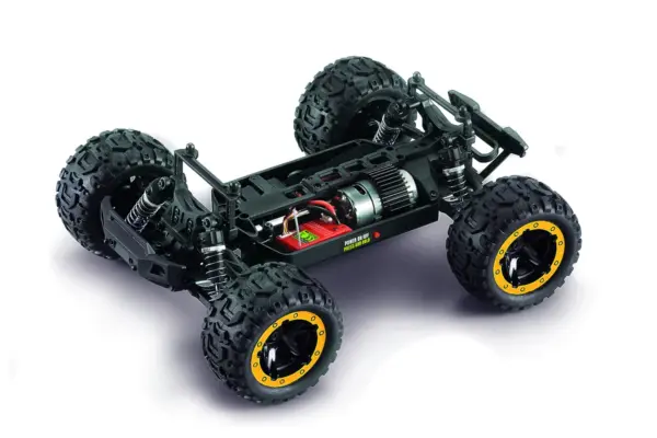 BLACKZON Slyder MT 1/16 4WD Electric Monster Truck - Yellow