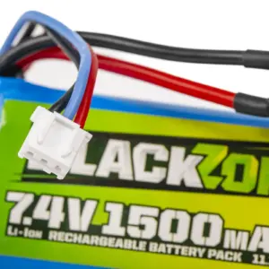 BLACKZON Battery Pack (Li-Ion 7.4V, 1500mAh), W/T-Plug