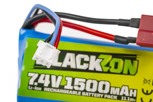 BLACKZON Battery Pack (Li-Ion 7.4V, 1500mAh), W/T-Plug