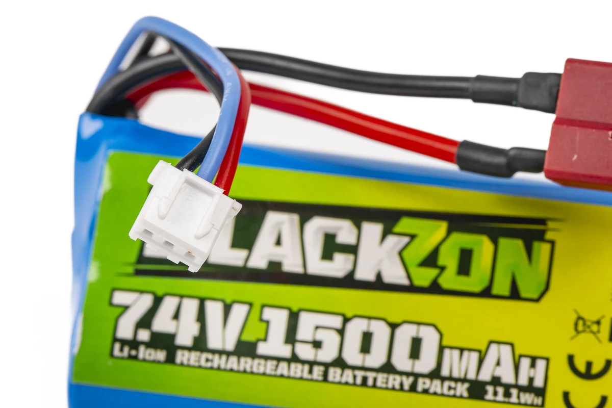 BLACKZON Battery Pack (Li-Ion 7.4V, 1500mAh), W/T-Plug – view 2