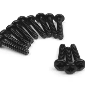 BLACKZON Pan Head Self Tapping Screws 3x15mm (12pcs)