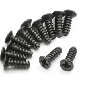 BLACKZON Countersunk Self Tapping Screws KBHO2.6x8m (12pcs)