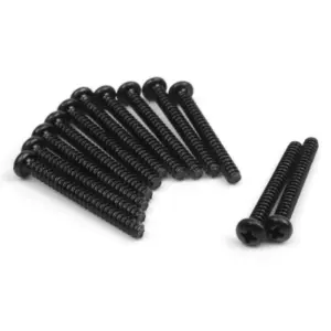 BLACKZON Pan Head Self Tapping Screws 6x25mm (12pcs)