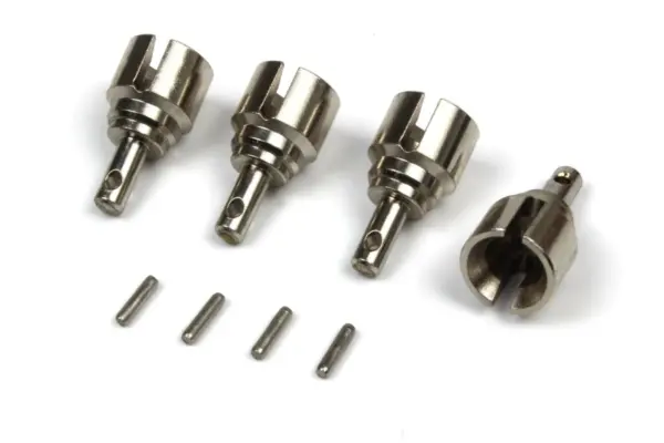 BLACKZON Metal Diff. OutDrive Cups (4pcs)