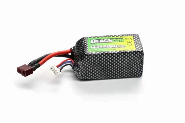 Blackzon Battery Pack (Lipo 11.1v, 2200mah), W/T-Plug