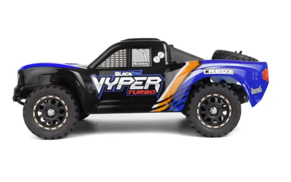BLACKZON Vyper SC Turbo 1/16 4WD 2S Brushless - Blue/Orange